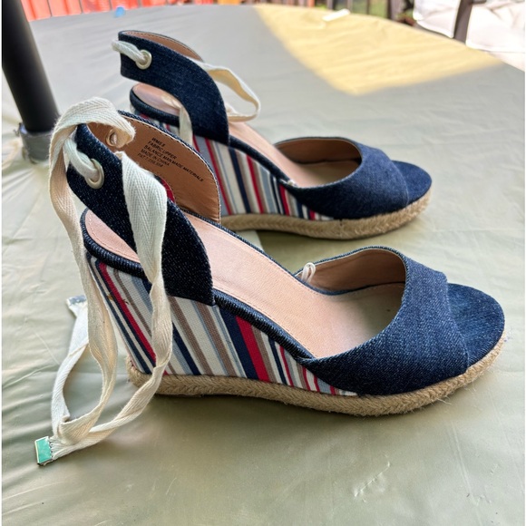 Comfort Womens Espadrille Wedge size 8 - Picture 6 of 13